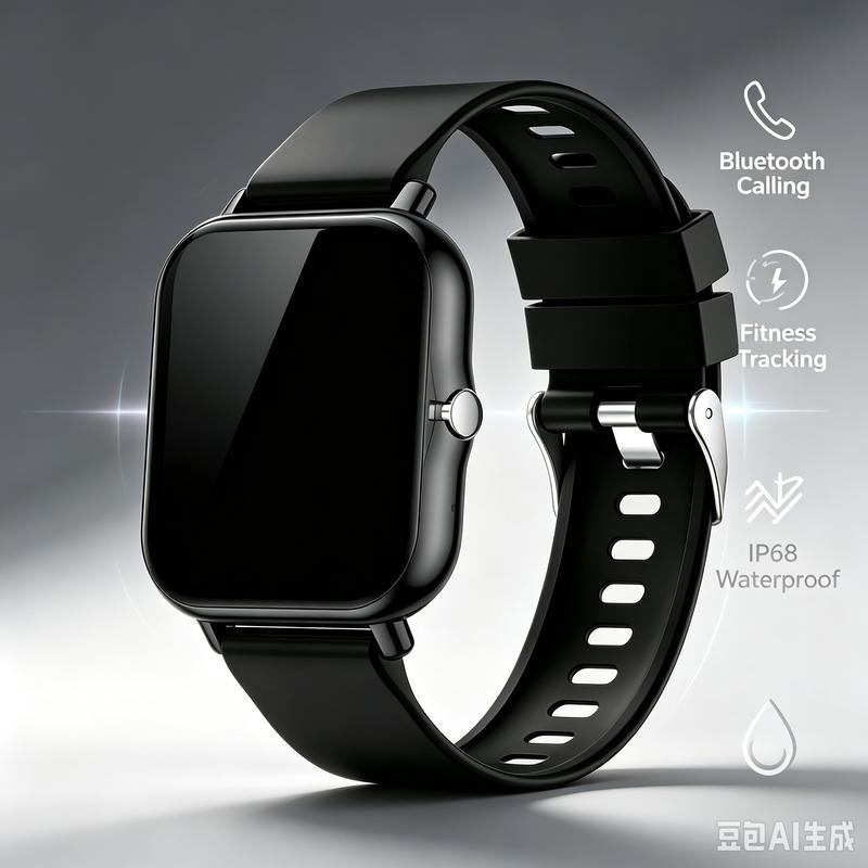 Unisex Silicone Band Sports Smartwatch - Golf-Focused Outdoor Wearable, Bluetooth Call Support, Call Make & Answer, Elegant Design, Ideal Holiday Gift for Halloween, Christmas, Sports Smartwatches