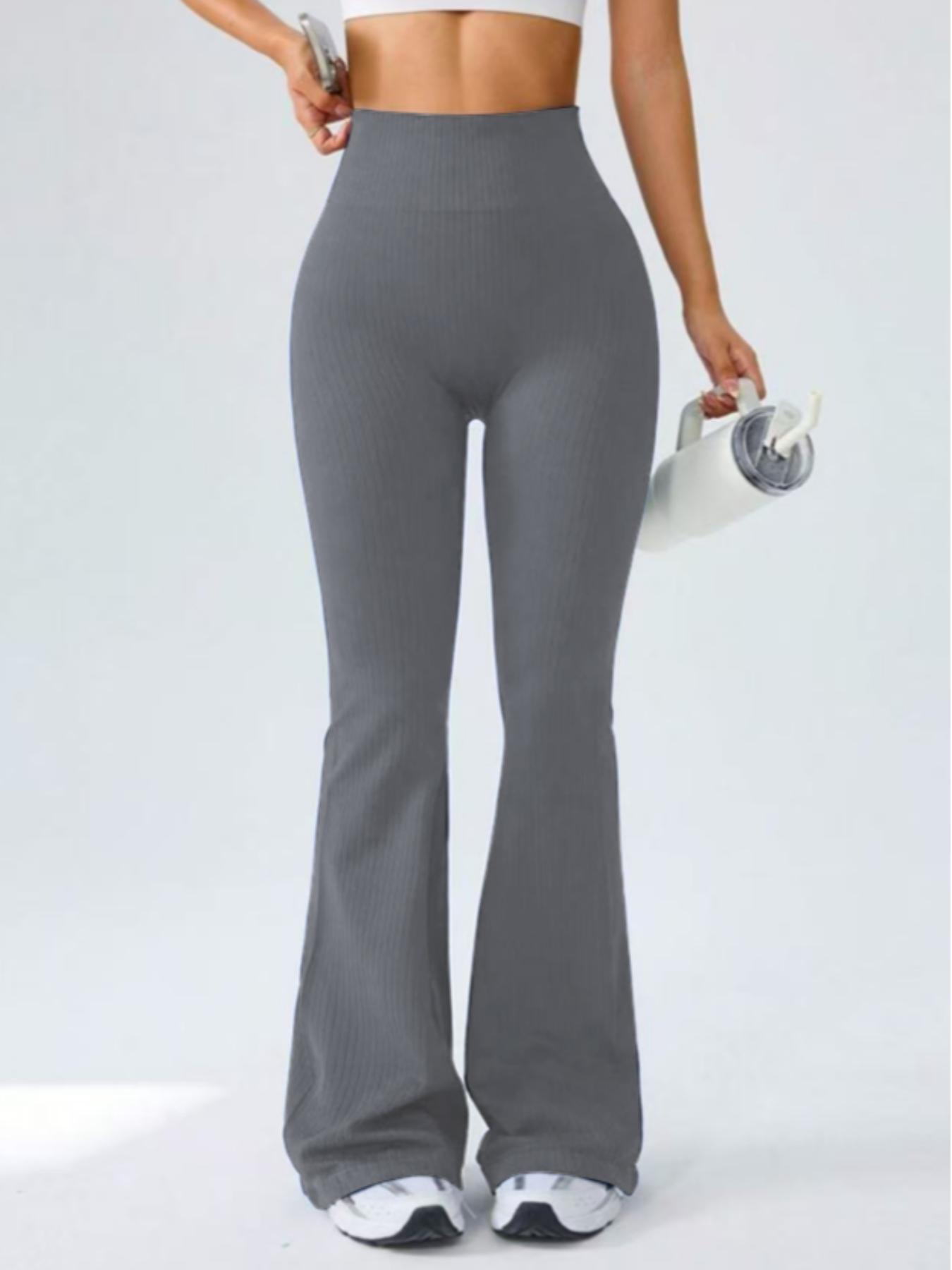 Women's Sporty, Casual Comfortable Breathable Tight Fit Pants, Skinny Yoga Bottoms, Ideal for Yoga Gym Running, All-Season Women's Sports Wear