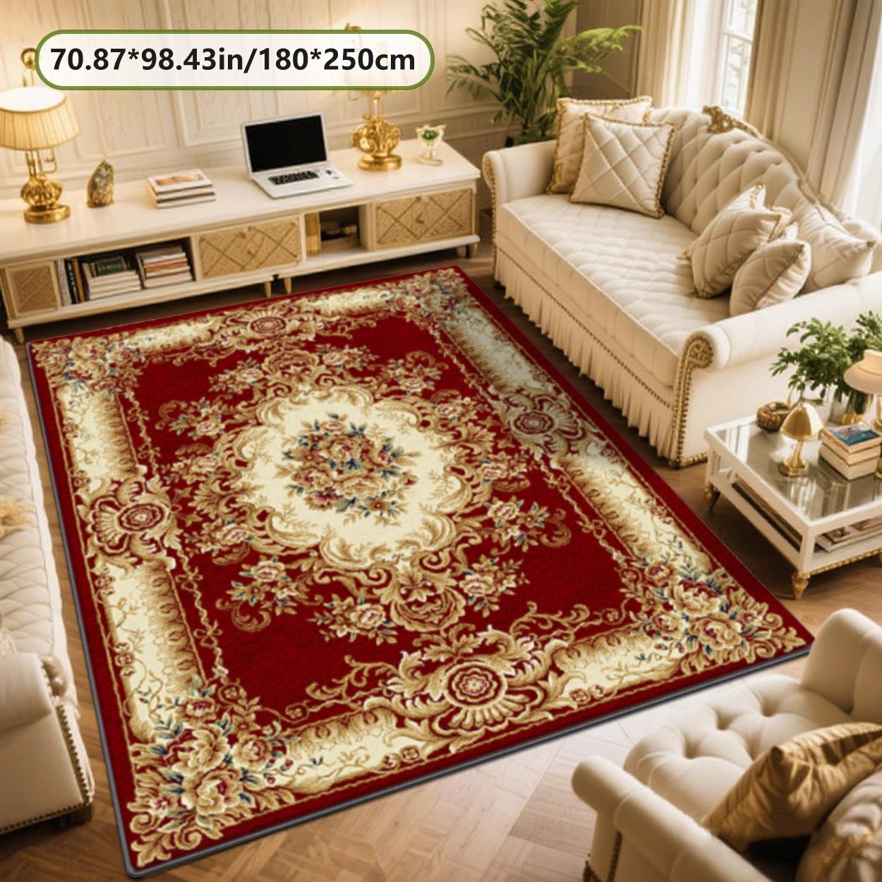 Velvet soft and comfortable patterned printed carpet, suitable for multiple scenarios, available in various sizes, soft and non-shedding.