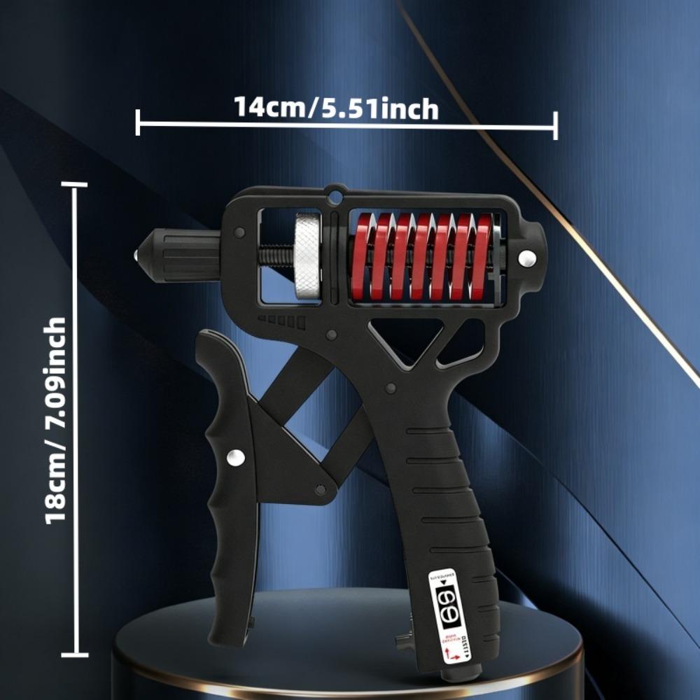 Adjustable Resistance 5-165kg, Mechanical Counter, Non-slip Design, Carbon Steel Material