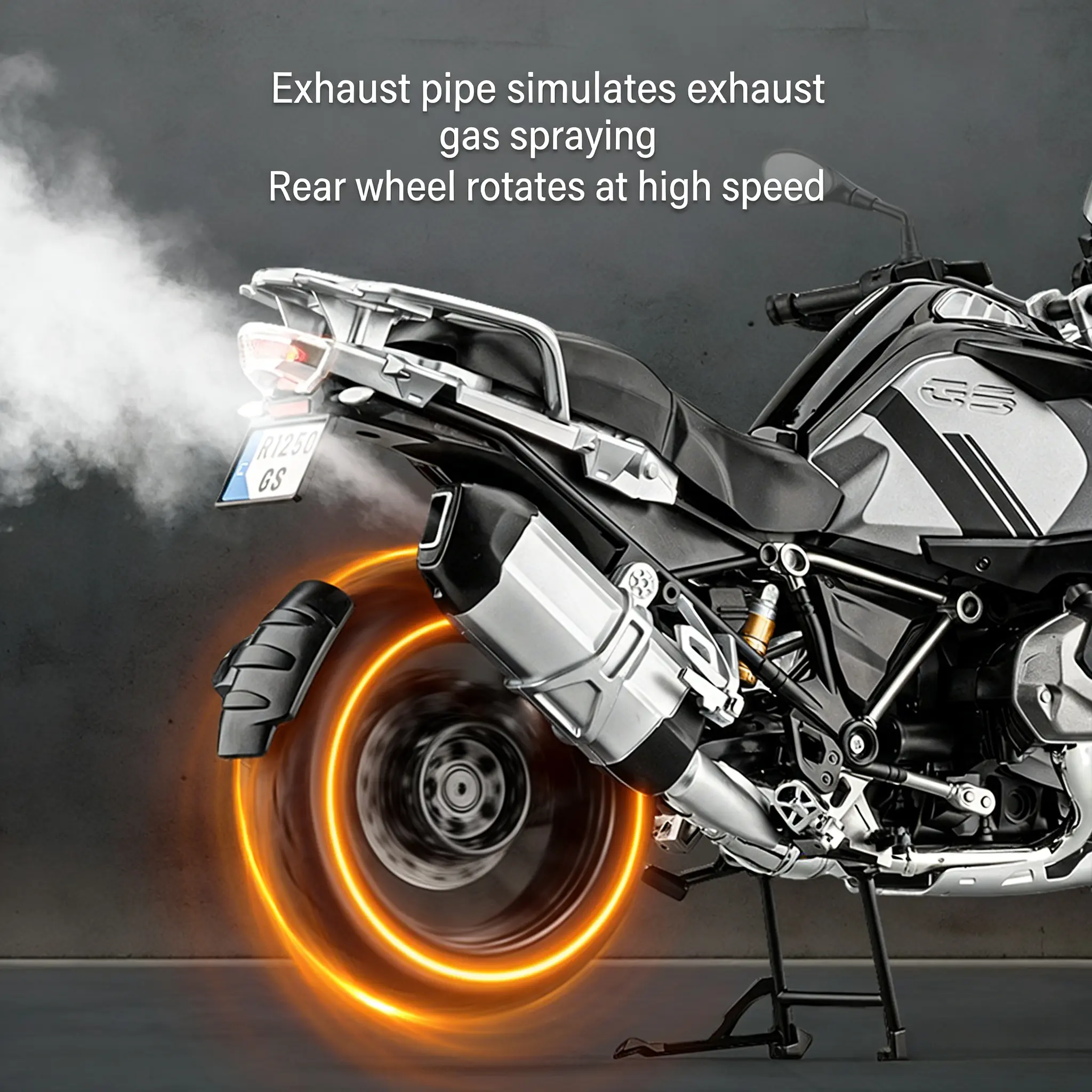 1:6 For BMW R1250 GS ADV Alloy Metal Diecast Model Motorcycle High Simulation Collection Hobby Gifts Simulation Alloy Model