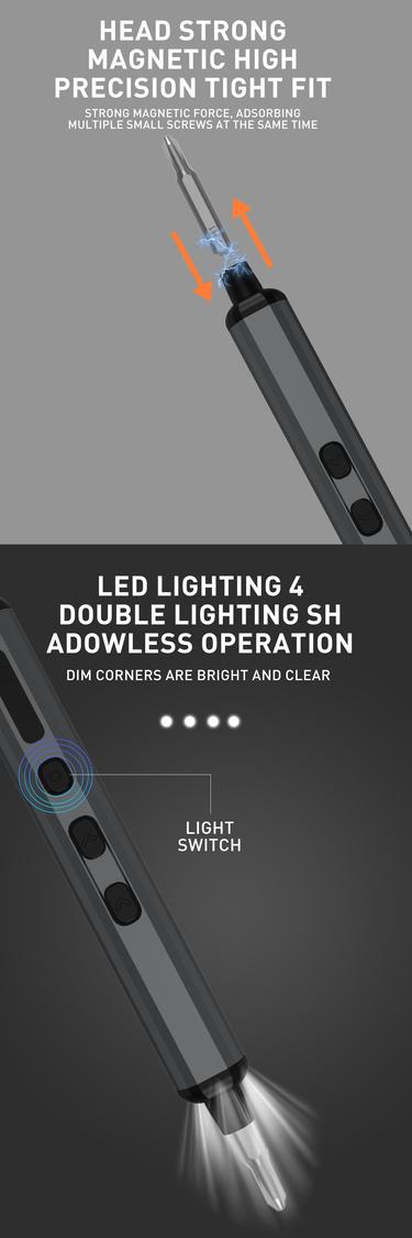 VMAN 68-Piece Mini Cordless Electric Screwdriver Kit for Home Repairs - Ergonomic, Versatile, Compact, Includes tools gadgets Springtok