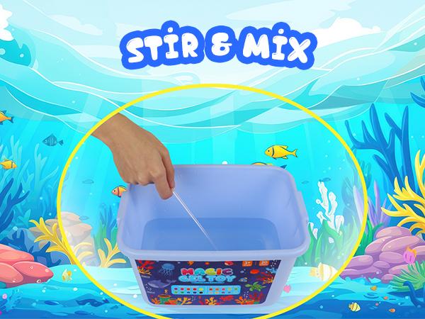 Magic Gel Water Elf DIY Toy Set - Fun Aqua Pet Maker Kit for Kids - Creative STEM Science Craft & Perfect Birthday Gift