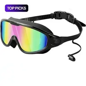 My Cool Summer Goggles, My Cool Summer Clip on Goggles, 180° Wide View Anti Fog & UV No Leaking Swim Glasses for Youth