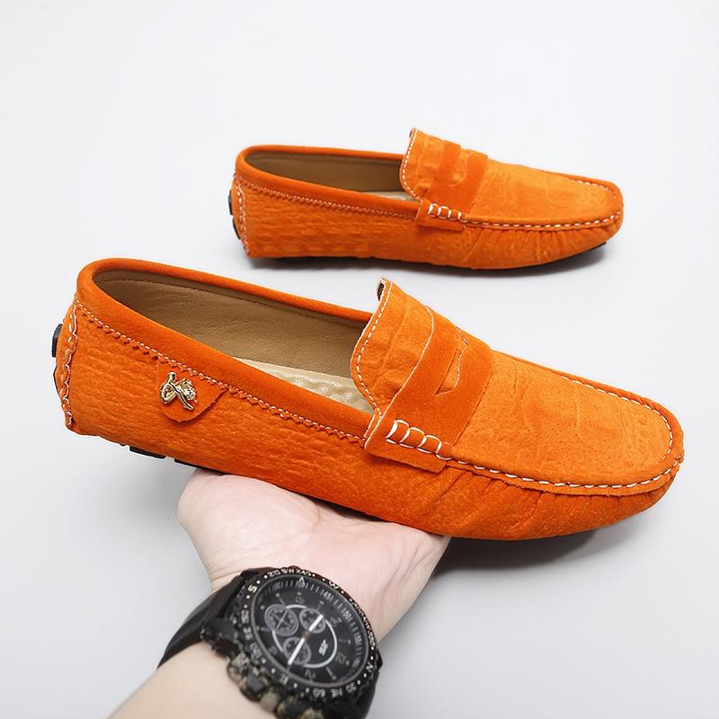 New Men's Velvet Loafers 2026, Multiple Colors Available, Classic Plain Design, Anti-Slip Rubber Sole, Comfortable Casual Walking Shoes