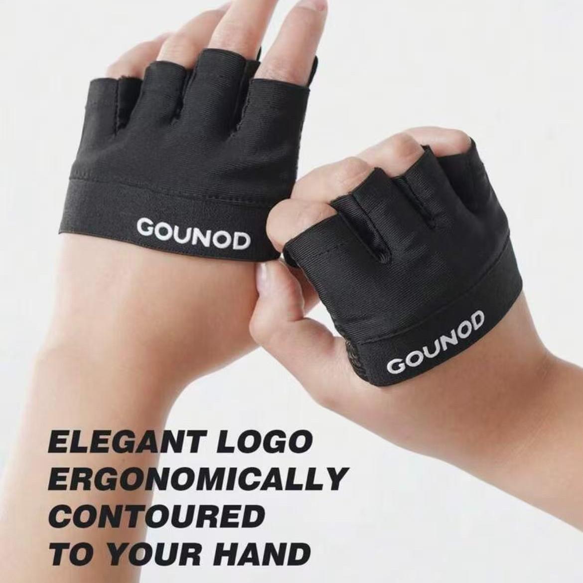 Unisex Lightweight Four-Finger Sports Gloves, Ideal for Gym Training, Home Workouts, Durable Design, Perfect for Fitness Enthusiasts