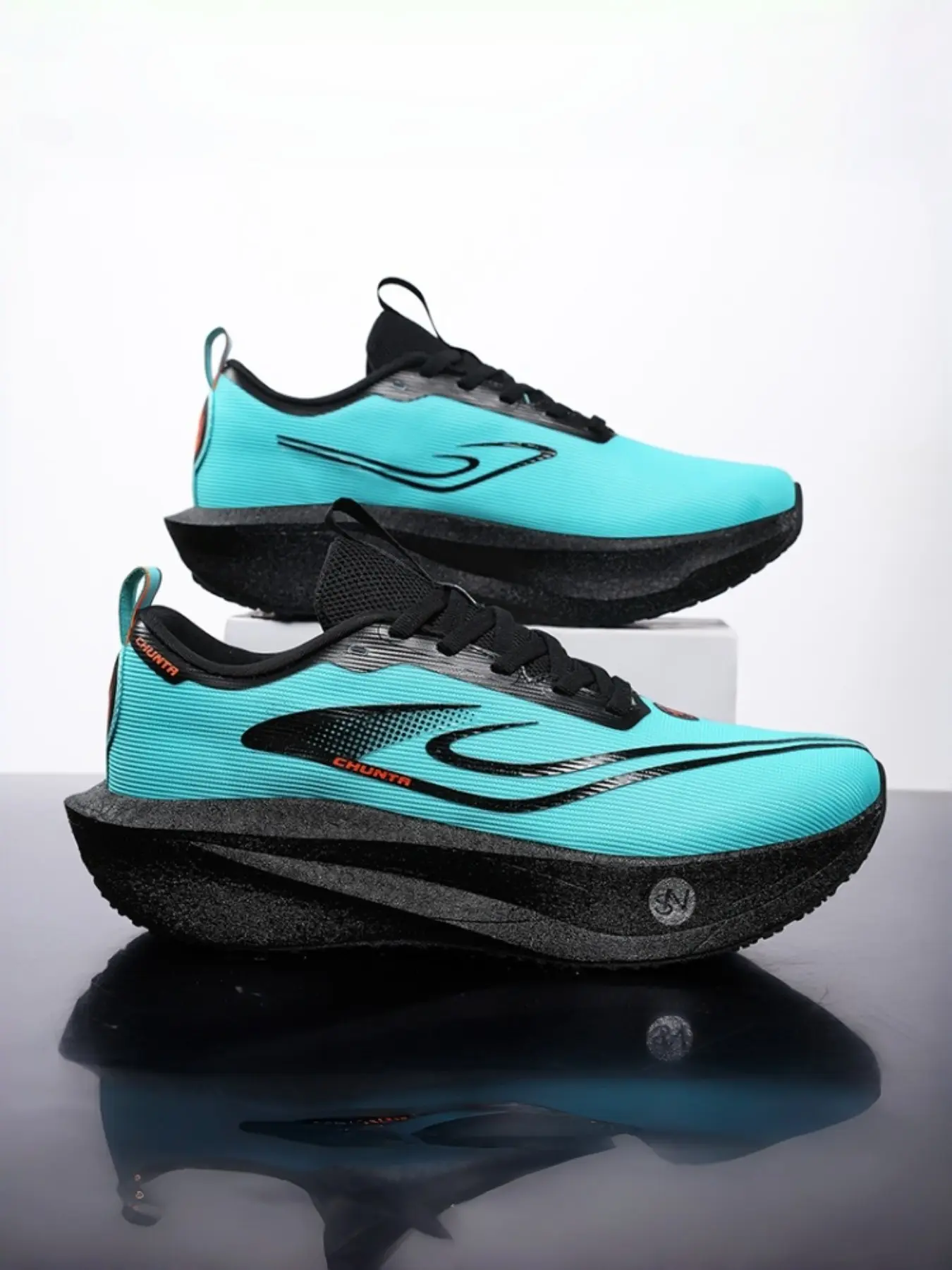 Unisex Carbon Plate Running Shoes, High Energy Bounce, Anti-Slip Sole, Breathable Wrap System, Shock Absorption, Short & Long Runs, Running Athletic Shoes