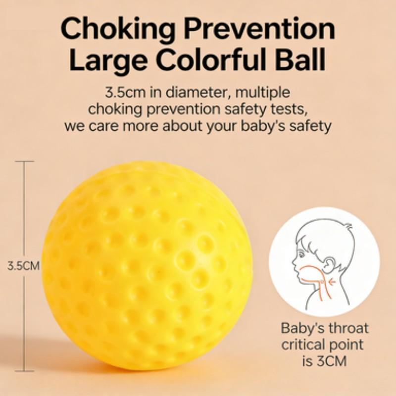 Baby Basketball Track Toy Suitable for Ages 3+, DIY Educational Toy for Infants Boys Girls Aged 2-6 Years, Fun Learning Activity