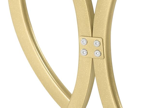 LITTLE TREE Gold Console Table, 55 inch Faux Marble Entryway Table Narrow Long Sofa Table, Modern Accent Table for Living Room, Entrance Table Geometric Metal Frame