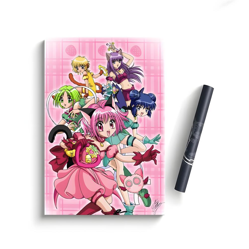 T-Tokyo mew mew anime Poster Bedroom Home Decor Art Poster Perfect Gift for Family and Friends