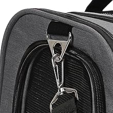 Soft-Sided Cat/Dog/Pet Carrier, Collapsible Pets Travel Carriers for Big Cats/Small Dogs with Shoulder Strap & Removable Mat, Mesh Puppy Carry Bag, Up to 16 Lbs
