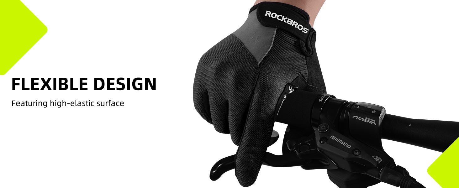 ROCKBROS Cycling Gloves for Men Women - Breathable Gel Pad Road Mountain Bike Gloves - Touch Screen Anti-Slip MTB Gloves for Cycling Workout Outdoor Sports ROCKBROS Cycling Gloves for Men Women - Breathable Gel Pad Road Mountain Bike Gloves - Touch Screen Anti-Slip MTB Gloves for Cycling Workout Outdoor Sports
