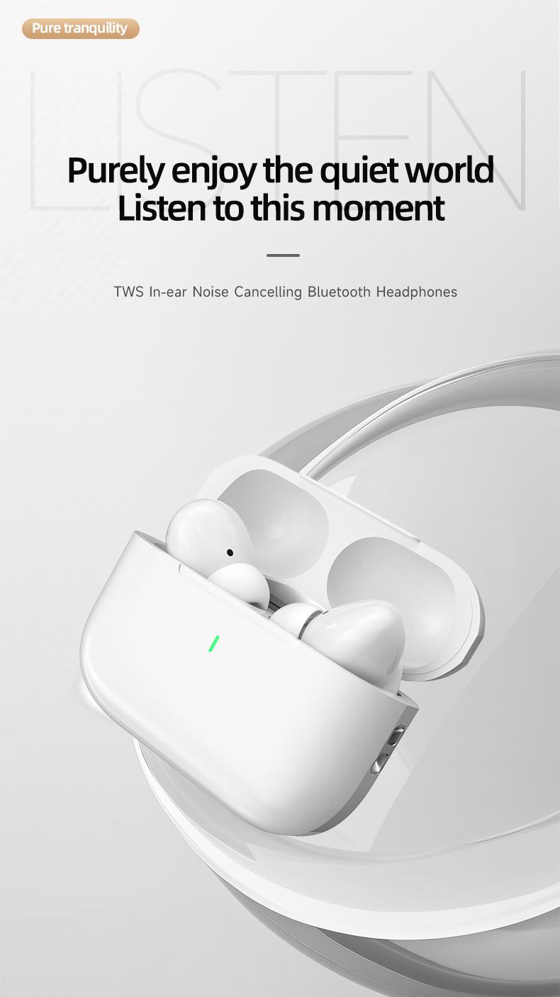 Wosd 2026 TWS Wireless Headset Earbuds, True Wireless Freedom, HiFi Sound, Dolby Bass, Bluetooth-compatible, USB PD Charging, Ideal for Sports and Music
