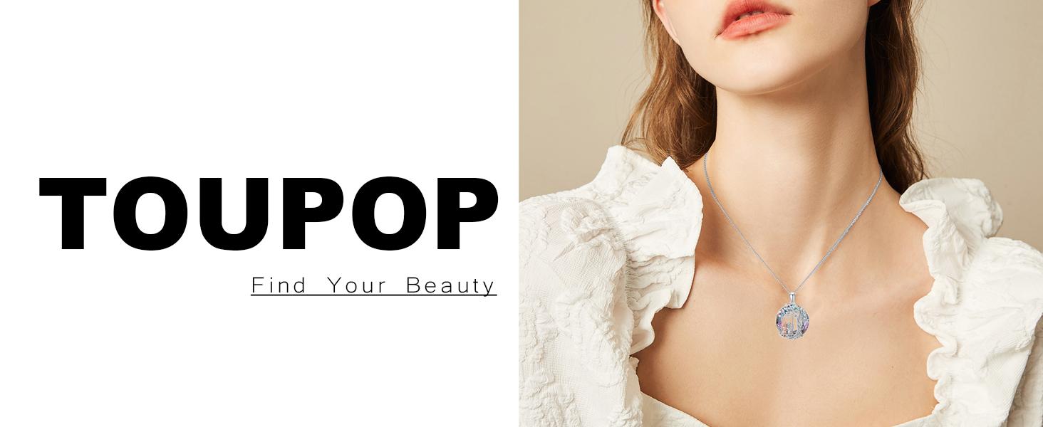 S925 Sterling Silver Sister Gifts TOUPOP Tree of Life  from Sister  2-3 Sisters Necklace with Created Crystal Sister Jewelry Gifts for Women Sister Daughter Friends Birthday Christmas Valentines Mothers Day b0