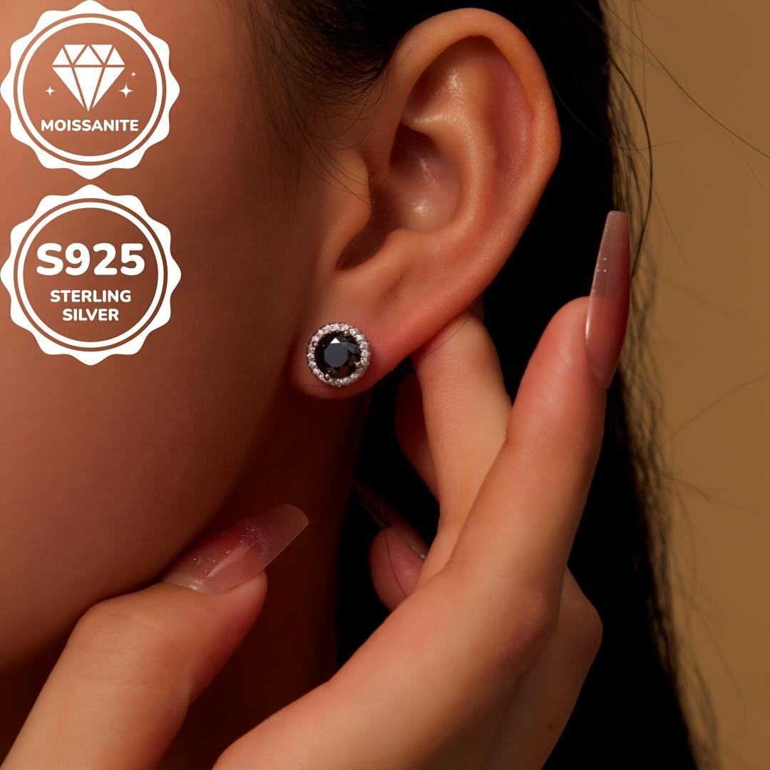 【2026 TREND ALERT】S925 Silver Soft-Needle Studs | 2026 New Arrivals | Zircon Studs/Moissanite Style | Men’s Jewelry w/ Authenticity Certificate