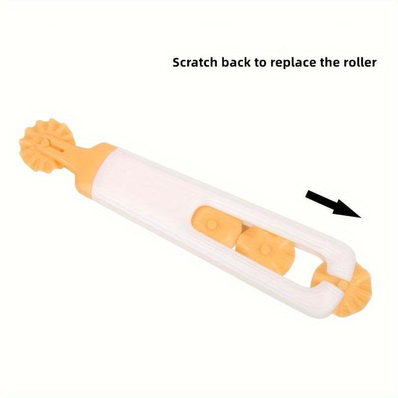 Four in one dough cutter, portable dough roller cutter, household baking cake lace cutter, cake skin cutting artifact, Mantou, sugar flipping, biscuit skin roller mould