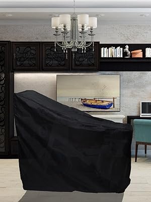 Exercise Bike Cover, Upright Indoor Cycling Protective Cover, Oxford Waterproof Fabric, Windproof, Dustproof, UV Resistant for Peloton, Schwinn, NordicTrack, Ideal for Indoor and Outdoor Use (Black) Exercise Bike Cover, Upright Indoor Cycling Protective Cover, Oxford Waterproof Fabric, Windproof, Dustproof, UV Resistant for Peloton, Schwinn, NordicTrack, Ideal for Indoor and Outdoor Use (Black)