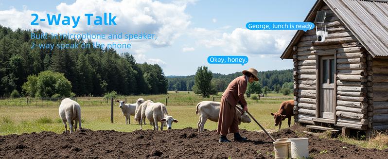 4G LTE Cellular Solar Surveillance Security Camera – 2K HD Video 360° View, No WiFi, No Power Cord Required, Remote APP Controlled, WaterProof, Motion Activated, Night Vision, 4G Data Card Included (Data refill is required for Unlimited 4G data usage)