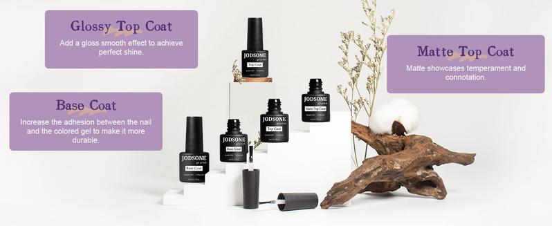 JODSONE Gel Nail Polish Starter Set 100 Pieces Multi-color Gel Nail Polish with Colors Nail Salon Home Self Use Nail Gel Colorful In Shine for Mother's day gifts