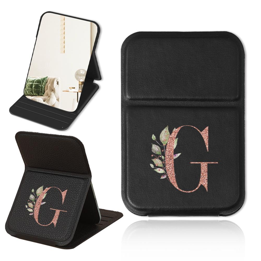 Foldable Durable Desktop Makeup Mirror, Non-Slip Handheld Design, Adjustable HD Cosmetic Tool, Perfect for Travel & Home Use, Travel Hand Mirrors