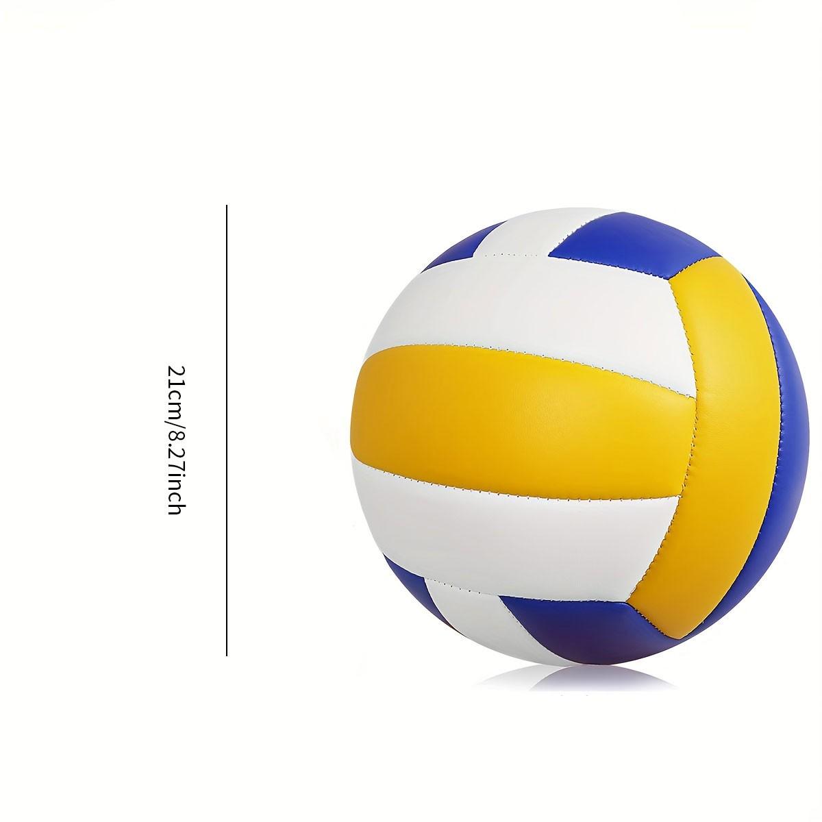 1 PCS PU Material Volleyball Set, Comfortable Grip, Includes Ball, Net Bag, Air Pump, Needle, Indoor & Outdoor Use