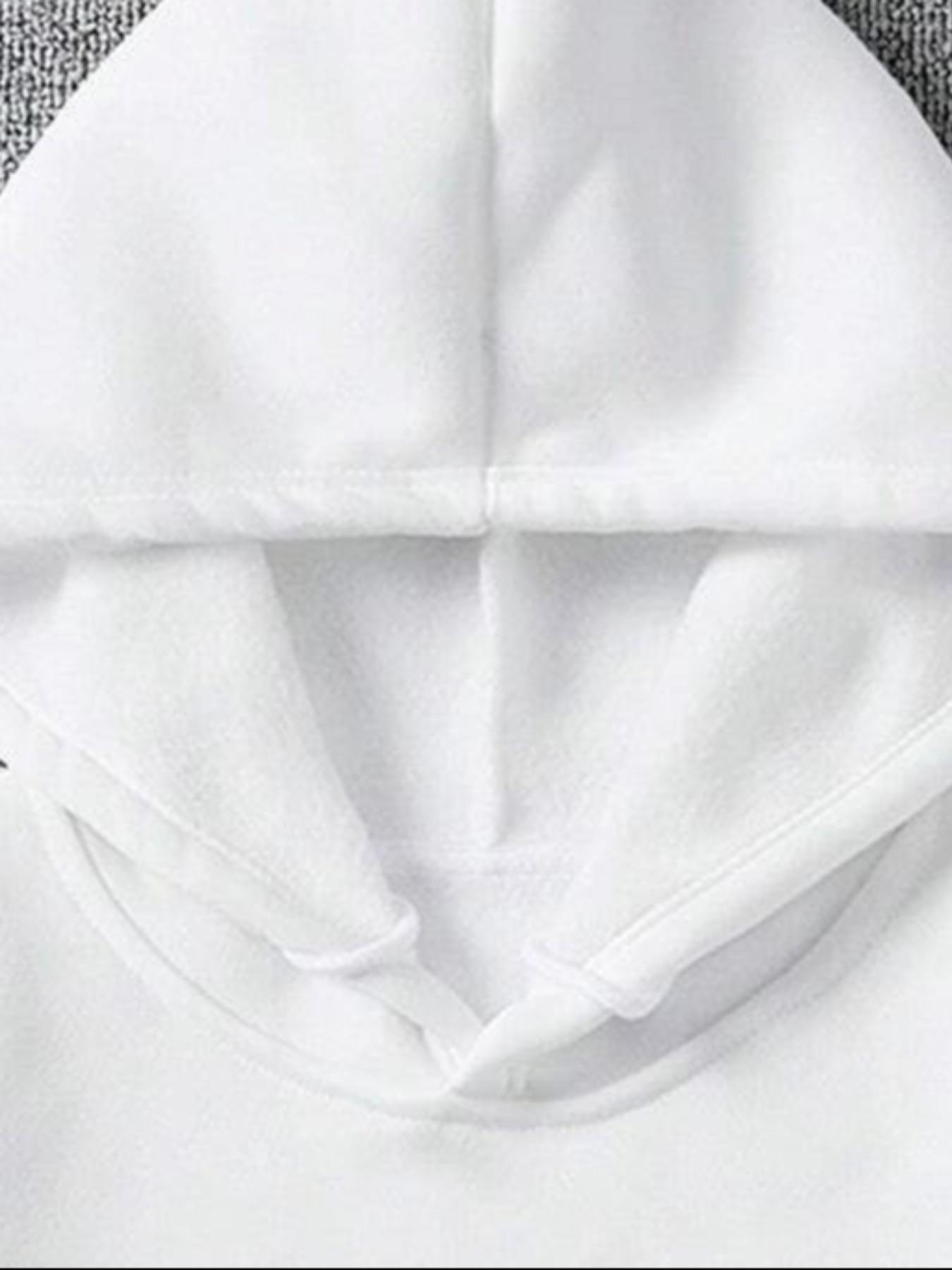 Men's Letter Print Hoodie Set, Kangaroo Pocket Drawstring Hooded Sweatshirt + Waistdrawstring Sport Pants 2 Piece Set, Fall & Winter Casual Fashion, Streetwear Tracksuit Set, Sweatsuit Set, Loose Casual Athleisure