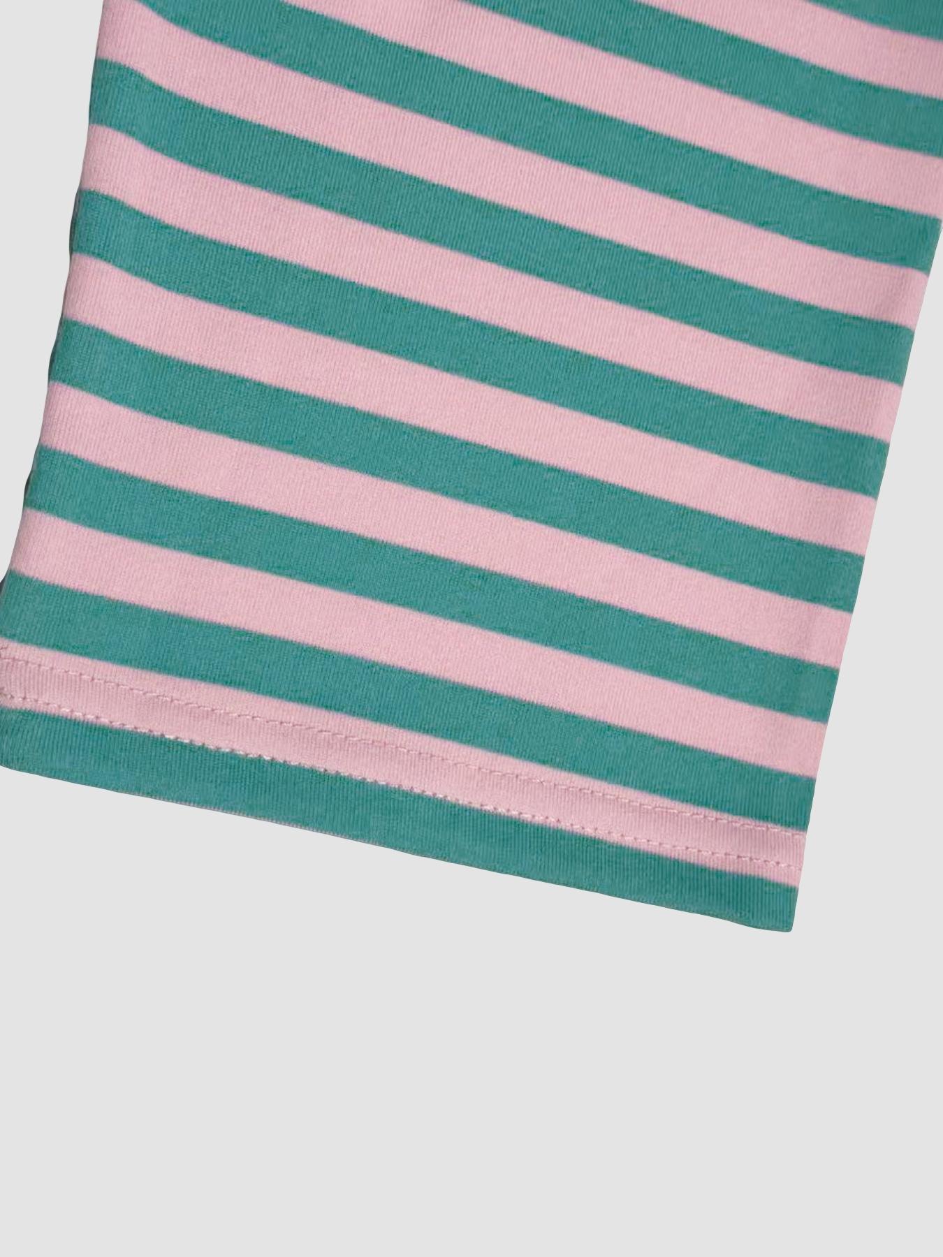 Valentine's Day Women's Casual Striped Long Sleeve Top & Shorts Set, Loose Fit, All Season, Comfortable Travel Clothing for Daily Wear