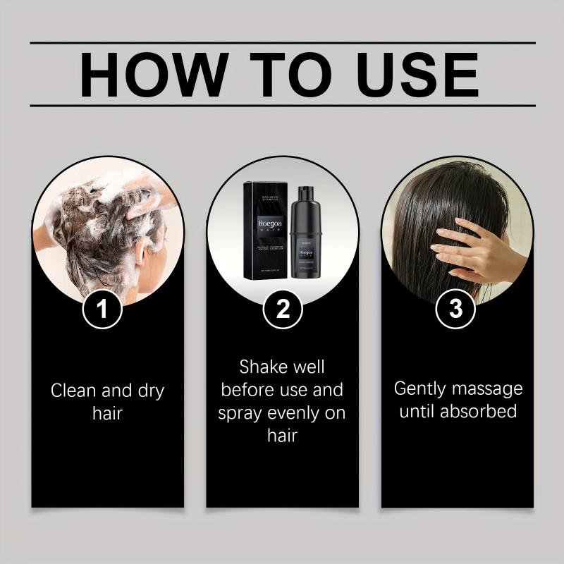 Red, purple, dazzling hair shampoo - gentle formula that does not harm hair quality, moisturizes and softens sensitive scalp, suitable for both men and women, Christmas, Halloween, autumn and winter ideal gifts