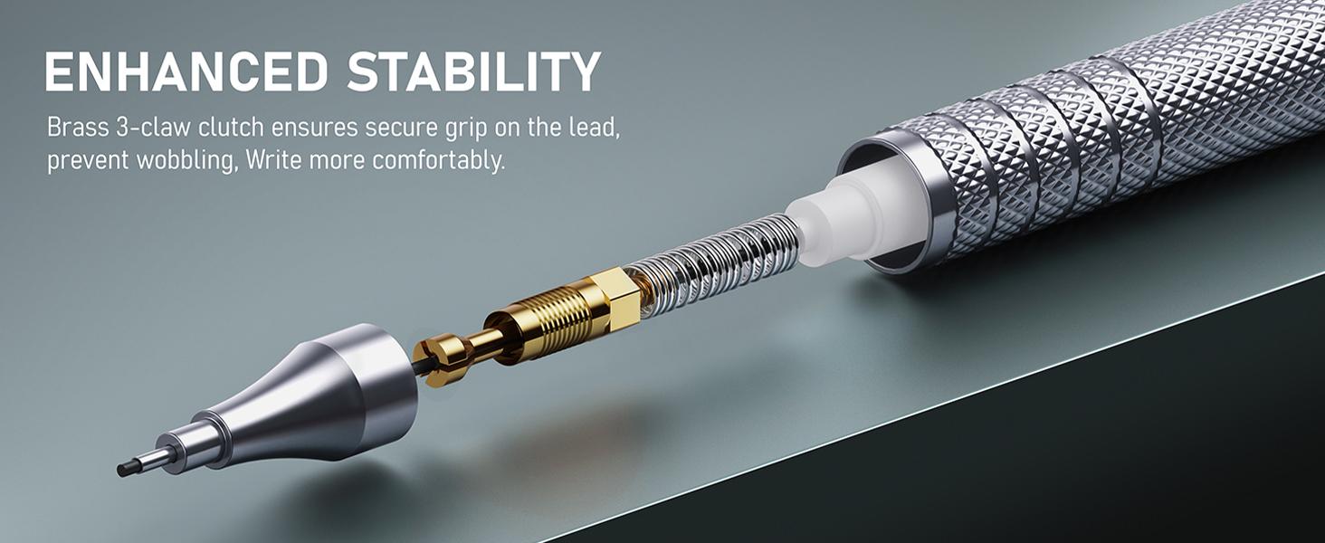 Weighted Pencil !!!Four Candies Metal Mechanical Pencils Set with Case, For Writing Drafting, Drawing, Sketching, 0.5mm & 0.7 mm Artist Pencil with 8 Tubes HB Lead Refills, 3 Erasers,9 Eraser Refills, Suitable for School and Office art Creation. Weighted Pencil !!!Four Candies Metal Mechanical Pencils Set with Case, For Writing Drafting, Drawing, Sketching, 0.5mm & 0.7 mm Artist Pencil with 8 Tubes HB Lead Refills, 3 Erasers,9 Eraser Refills, Suitable for School and Office art Creation.