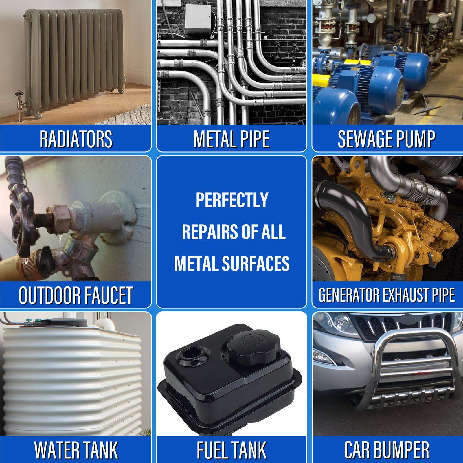 100G Heavy Duty Weld Waterproof Epoxy Casting Adhesive - Fast Repair Multi-Purpose Glue for Repairing Tile, Metal, Plastic, Ceramics, Wood - AB Epoxy Adhesive Super Glue with Accessories, Wear-Resistant, Waterproof, Oil-Resistant