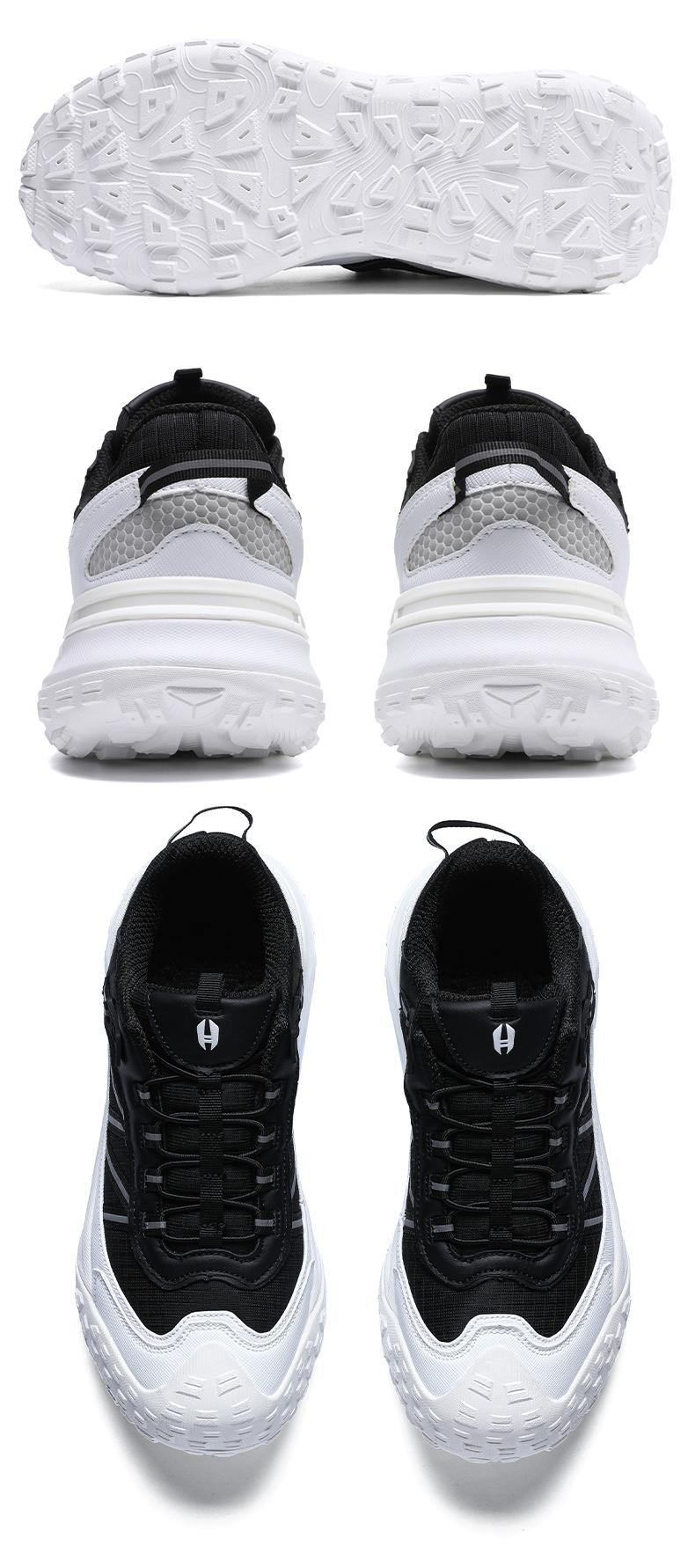 Men's Fashion Colorblock Sports Shoes, Thick Sole Wear-Resistant Hiking Boots, Comfortable and Durable Athletic Footwear