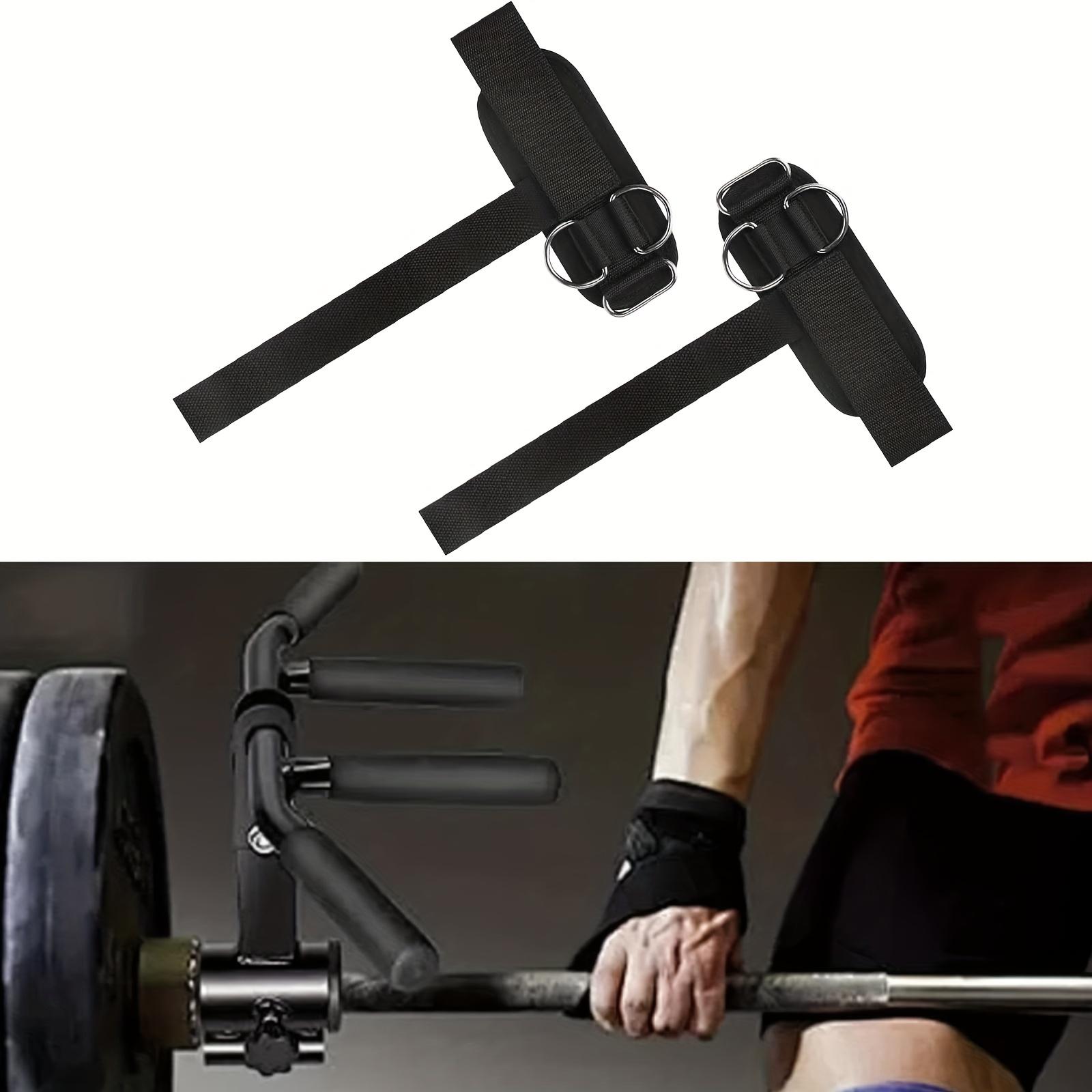 Weightlifting Assistance Ankle Strap, Fitness Wrist Support, Bench Press Bar Pull-Up Back Pull Anti-Slip Grip Strength Enhancer