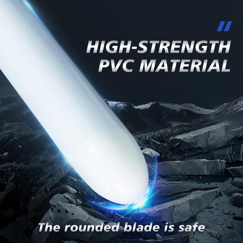 2-in-1 Double Edged Lightsaber, Toys more suitable for Kids 15 RGB Color Changing LED Lightsaber, USB Rechargeable Toy Lightsaber for Party, Christmas Gifts Multifunction