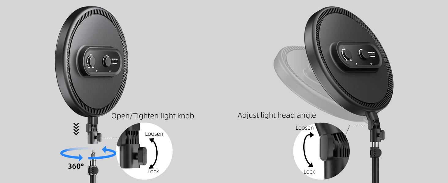 Weilisi Large Ring Light with 72" Tripod Stand, 6500K Full-Screen Selfie Ring Light for Live Stream, YouTube, TikTok, Video Recording, Photography, Portable Ring Light Tripod for iPhone/Phone with Remote