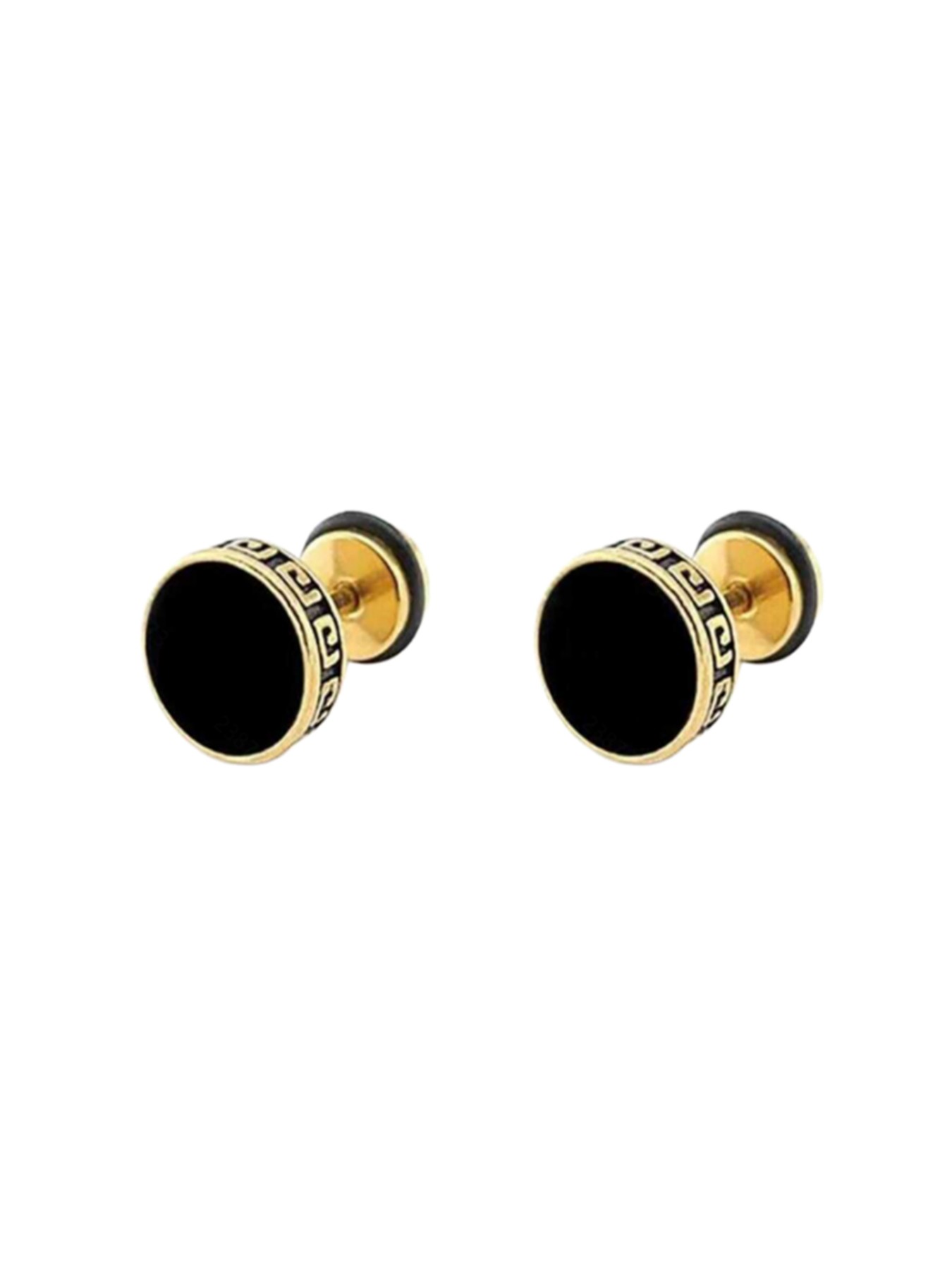 Unisex Stainless Steel Ear Studs, Universal Spiral Design, Suitable for Cartilage & Tragus Piercings, Daily Wear, Party Jewelry