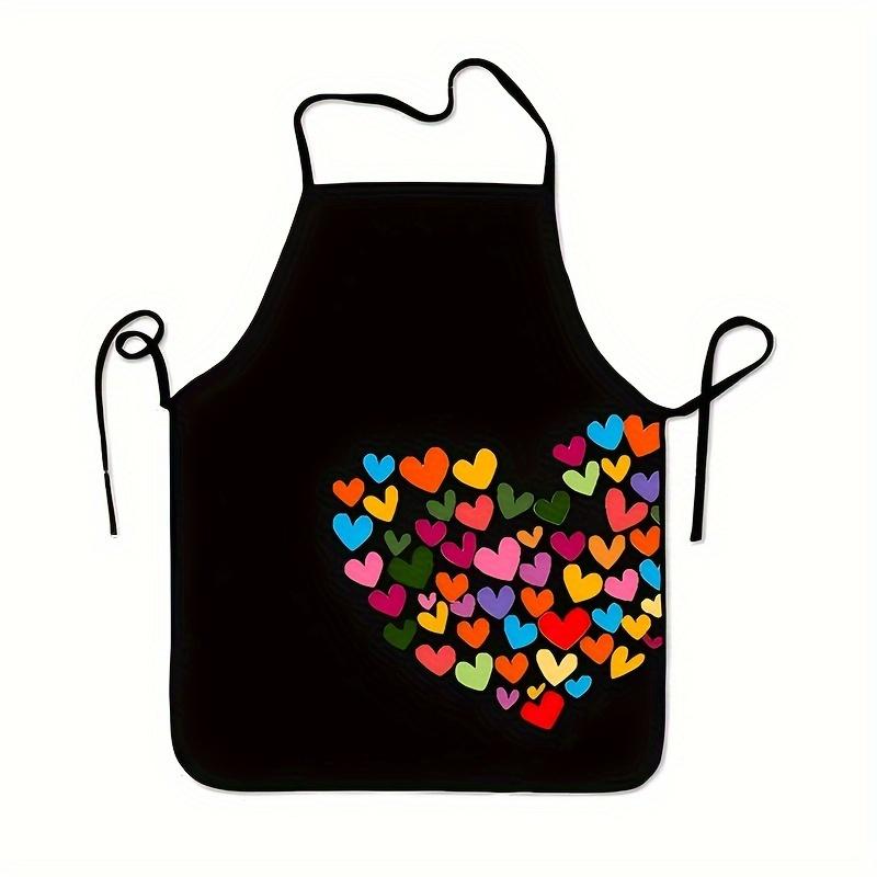 Floral Pattern Apron Set, 2 Counts Polyester Mexican Folk Style Aprons, Kitchen Apron for Cooking, Summer Spanish Apron,Mother's Day Gift, Kitchen&Cleaning Essential,Cleaning Tool,World Cup