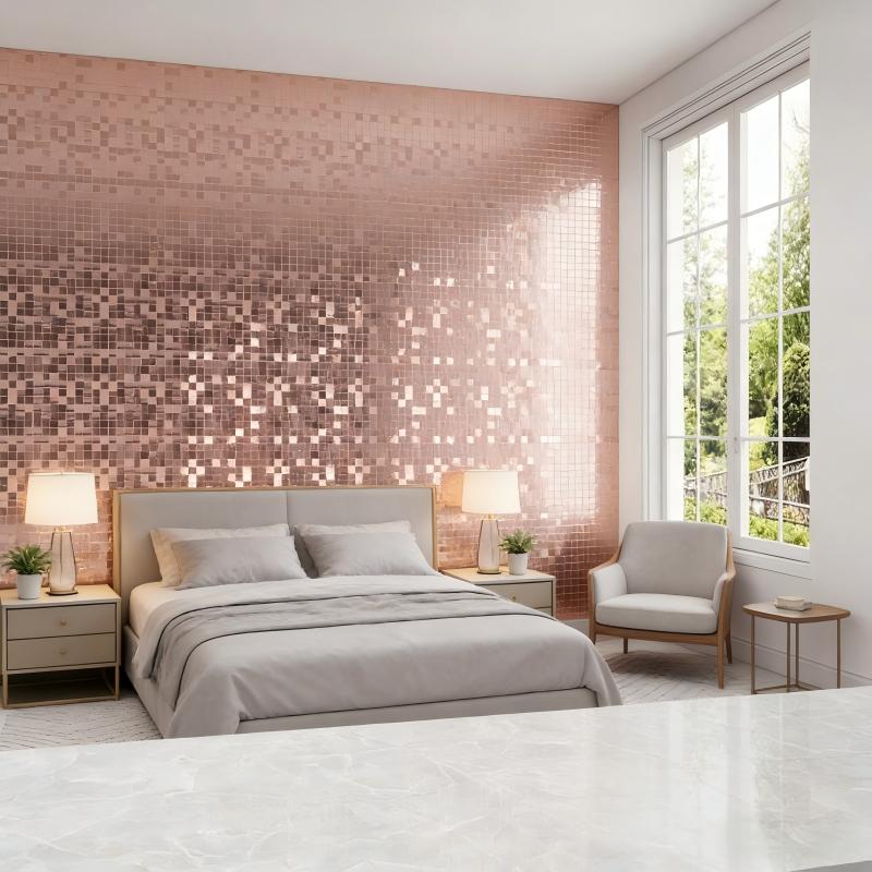 1 Roll 3D Metallic Texture Decorative Sticker, 2mm Thick Ceiling Wall Mural, Easy Installation, Seamless Splicing, Peel and Stick Wall Decal for Living Room Bedroom Modern Home Decor