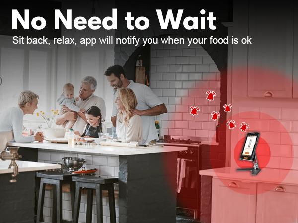 600FT Digital Meat Thermometer Bluetooth Wireless for Cooking for Grill, Smoking BBQ Kitchen Utensils Gadgets 600FT Digital Meat Thermometer Bluetooth Wireless for Cooking for Grill, Smoking BBQ Kitchen Utensils Gadgets