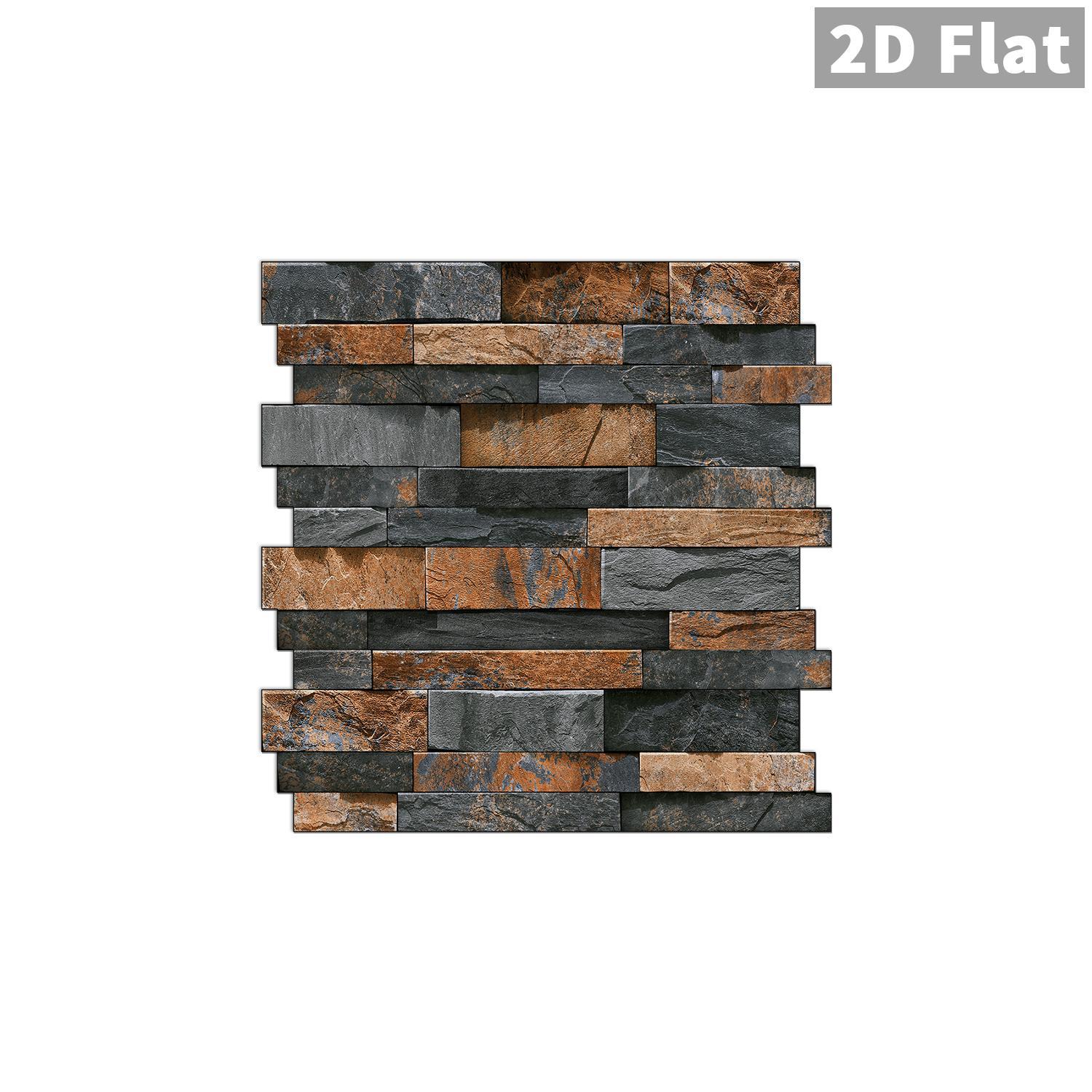 8/16pcs Brick Pattern Marble Backsplash Peel & Stick Wallpaper - Waterproof, Oil-Resistant,Ideal Choice For Kitchen And Bathroom Splash Proof Panels Peel And Stick Wallpaper Designs