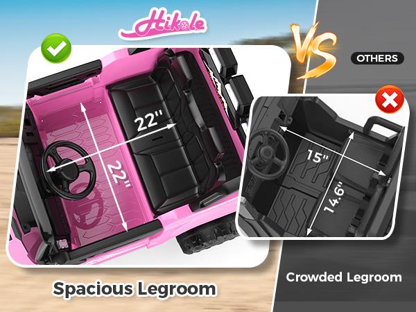 Hikole XL 24V 2-Seater Ride On Truck for Big Kids – 4WD Electric Car w/ Remote, Lights, Music & Storage,Christmas Gifts for Kids 2025 Hikole XL 24V 2-Seater Ride On Truck for Big Kids – 4WD Electric Car w/ Remote, Lights, Music & Storage,Christmas Gifts for Kids 2025