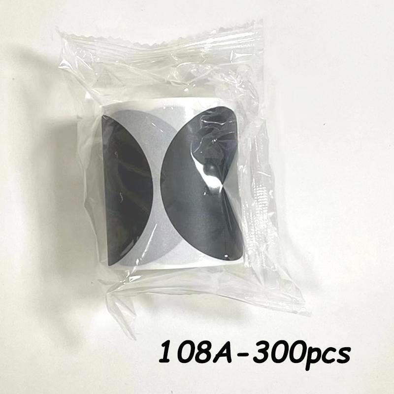 Round Label Sticker, 120/300pcs Waterproof Self Adhesive Label Sticker, Easy To Remove Label Sticker for Kitchen Seasoning Jar, Spice Jar, Storage Box