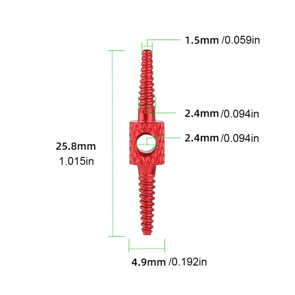 5pcs Bike Internal Cable Routing Tool Thread Brake Hose Connector Cable Guide Accessories for Bicycle Frame Shift, Internal Cable Wiring Tools for Bicycle Brake And Shift Cable Housing, Hydraulic Hose Wiring Repair Adapter Bicycle Tools