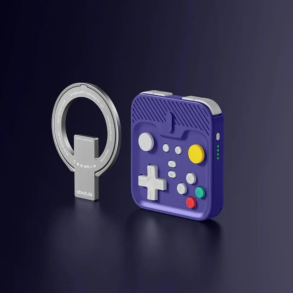 Portable Magnetic Game Controller, Compact Lightweight Design, Bluetooth-compatible Quick Connect, Fits Phone Horizontally, Detachable for Desktop Use, Gaming Products