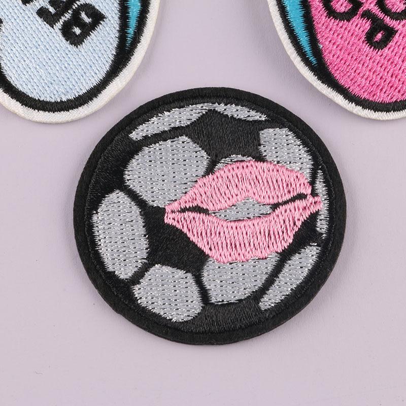 10pcs Colorful Embroidered Patches DIY for Clothes Hats Bags, Vintage Sew-on Badges for Repair or Decoration
