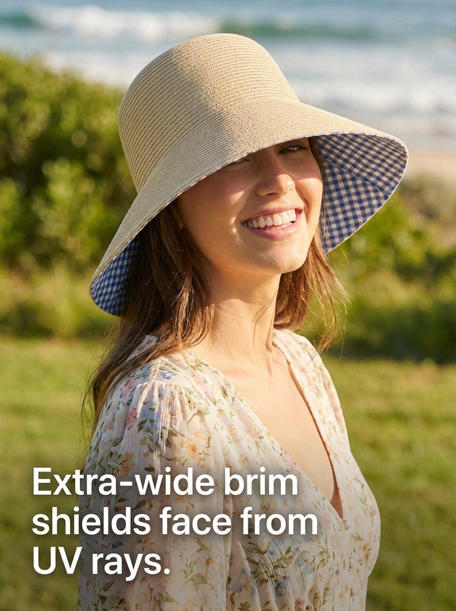 Women's Fisherman Hat 2026 New Early Spring Trendy Wide Brim Sun Protection Dual-Sided UV Shield Summer Face Cover Bucket Hat
