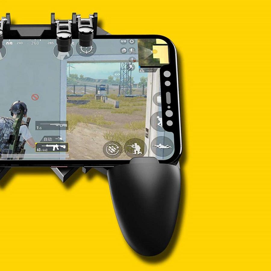 double wireless controller game machine Trigger Free Fire PUBG Controller for Cell Phone Gamepad Joystick Control Mobile Game Pad Pugb Smartphone Command