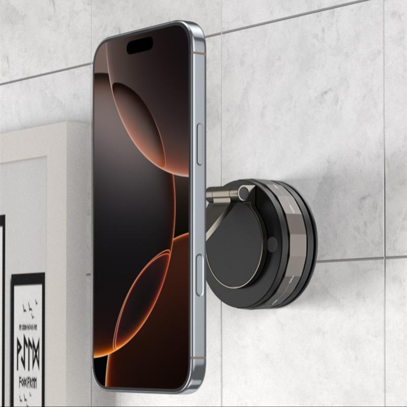 Magnetic Car Phone Holder, Vacuum Suction Dashboard Mount, Rotatable Folding Design, Suitable for Cars, Home, Office Use, Phone Holders for Your Car