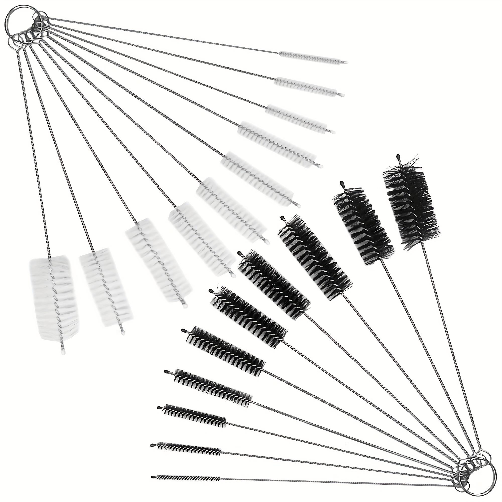 Stainless Steel Bottle Brushes, Reusable Straw Cleaning Brush, Bottle Cleaning Brushes