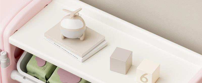 Kids Toy Storage Organizer with 10 Removable Bins, Foldable Toy Organizers and Storage with 3-Tier Bookshelf for Kids Toy Storage Organizer with Drawing Board, Extra 3 Brushes Organizing Room