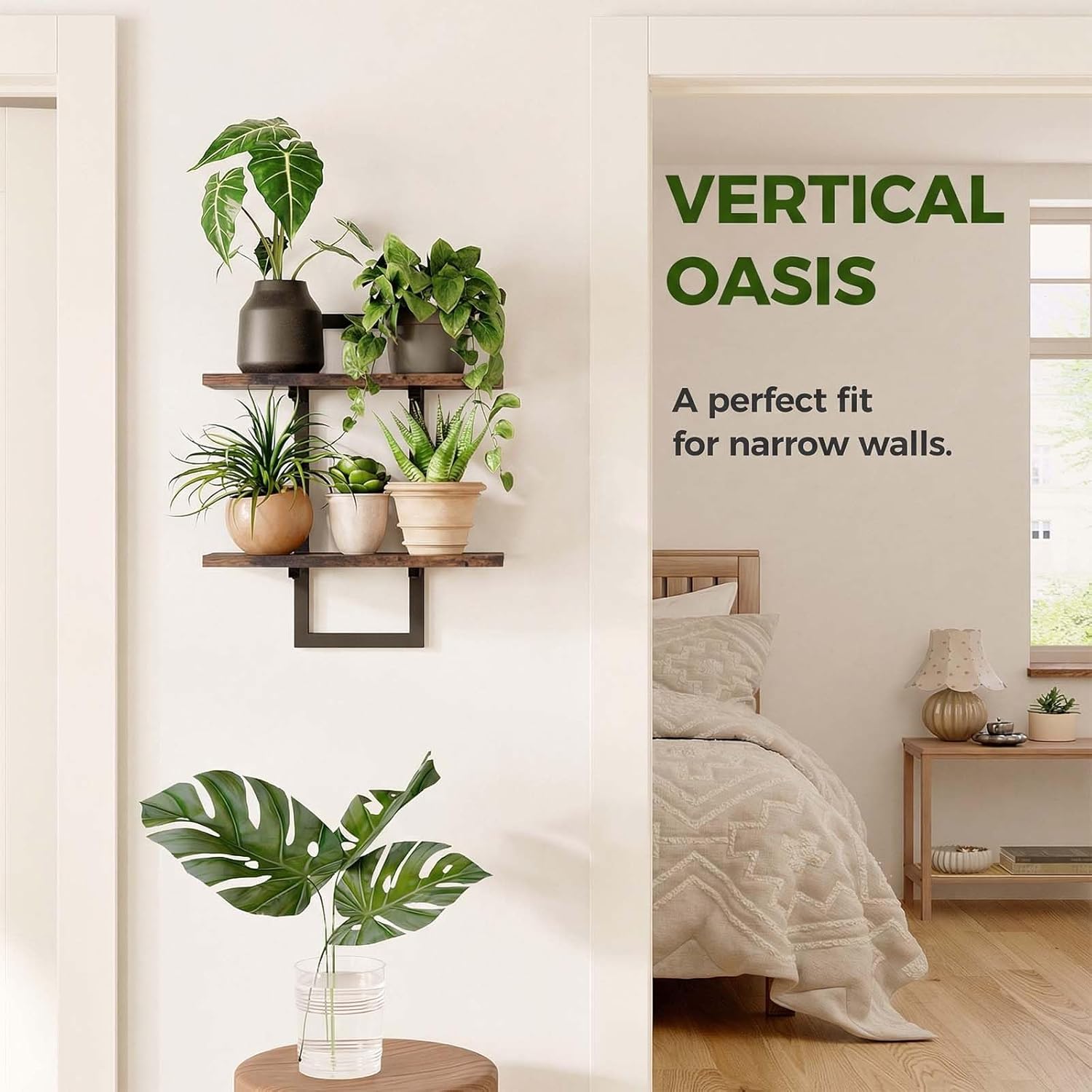 Wall Planters for Indoor Window Shelves Vertical Holder Wall Decor Stand Indoor Floating Shelves for Hangers for Living Room Bedroom Bathroom Wall Planters for Indoor Window Shelves Vertical Holder Wall Decor Stand Indoor Floating Shelves for Hangers for Living Room Bedroom Bathroom